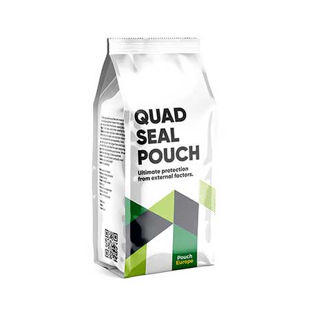 Quad-seal coffee bags