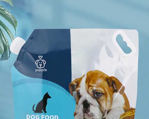 spout pet food bags