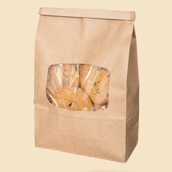 Flat Bottom Cookie Bags With Tin Tie
