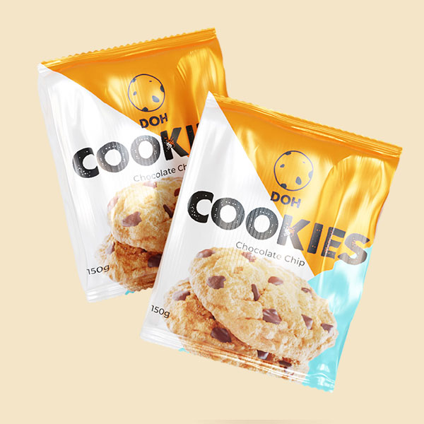 Single Serve 2-Side Seal Cookie Packaging