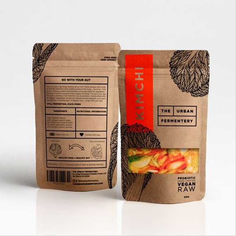 organic food packaging pouches