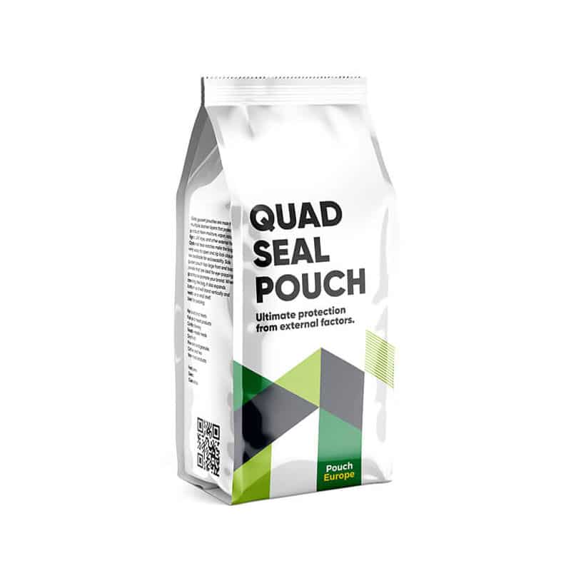biodegradable quad seal coffee bags