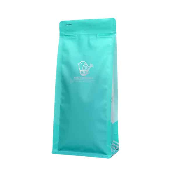 recyclable flat bottom coffee bean packaging bags
