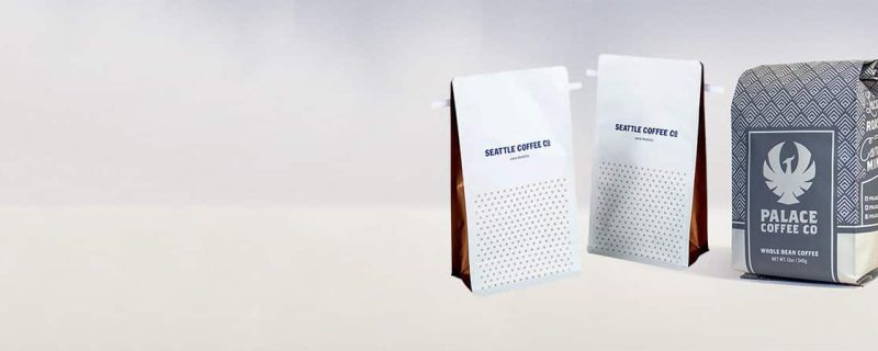custom printed 12 oz coffee bags