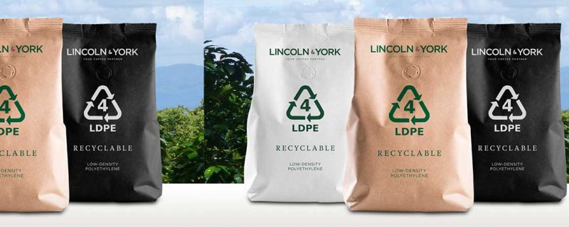 sustainable recyclable coffee packaging
